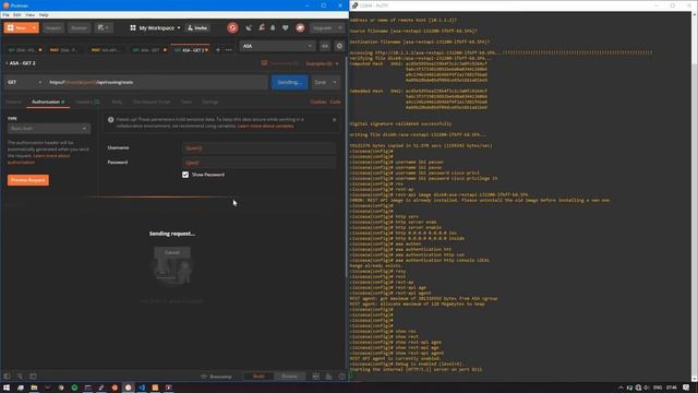How to get REST API on Cisco ASA 5506-X Firewall - Automate with Postman & Python - DevNet смотреть онлайн