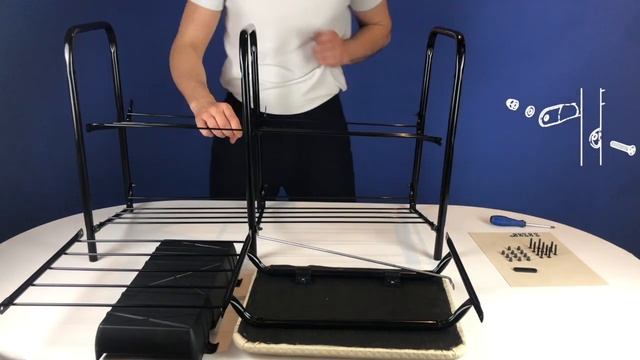 Этажерка для обуви "Уклад" Сборка смотреть онлайн