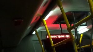 Впервые 115А на канале! Автобус Санкт-Петербурга 9-154: МАЗ-203.085 б.8136 по №115А (05.03.19)