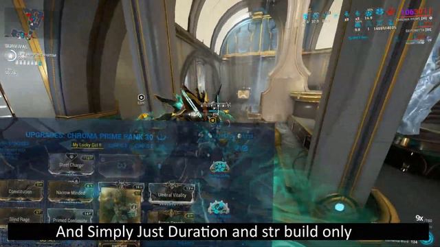 Warframe: Solo Steel Path(Chroma Prime) Angels of the Zariman OVERPOWERED !!!! 💖 смотреть онлайн