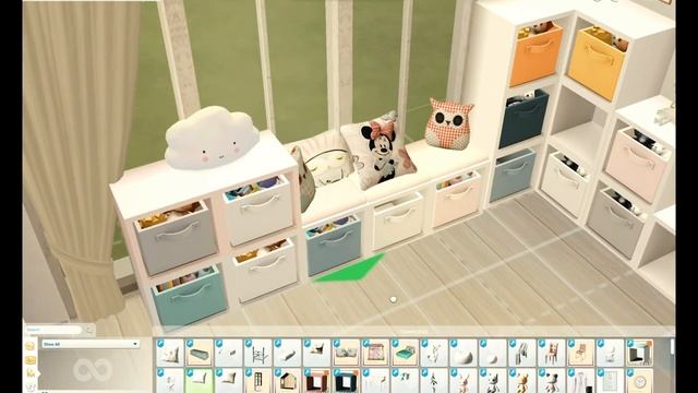 KIDS GIRLY BEDROOM+CC FOLDER??THE SIMS 4: SPEED BUILD ? PINK ROOM FREE DOWNLOAD смотреть онлайн
