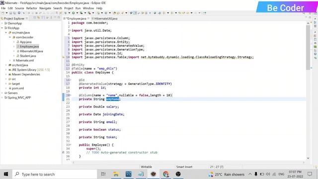 #7 Common Hibernate Annotation with Example | Hibernate framework Tutorial смотреть онлайн
