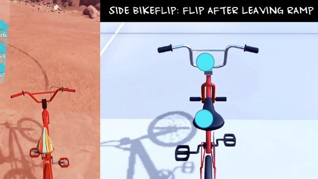Touchgrind BMX 2 - how to frontflip/bikeflip/side bikeflip/360 air смотреть онлайн