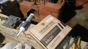 постройка бани, обкладка печи Гефест кирпичом