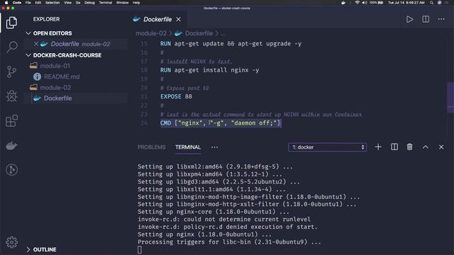 docker file to docker containers #06 смотреть онлайн