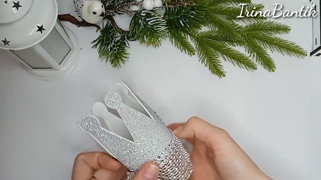 Новогодние короны из глиттерного фоамирана: 3 удивительные идеи смотреть онлайн
