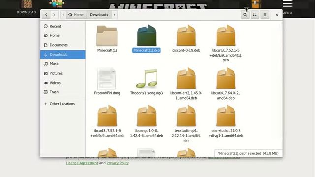 How to download minecraft on Debian 9/Linux смотреть онлайн