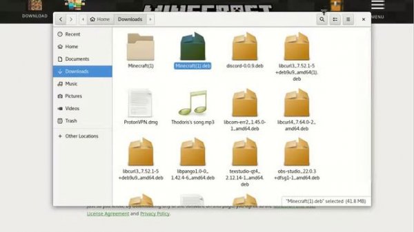 How to download minecraft on Debian 9/Linux