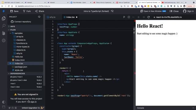 TDevs talk - Intro To Typescript [x] Shipping a Unity game on Steam! смотреть онлайн