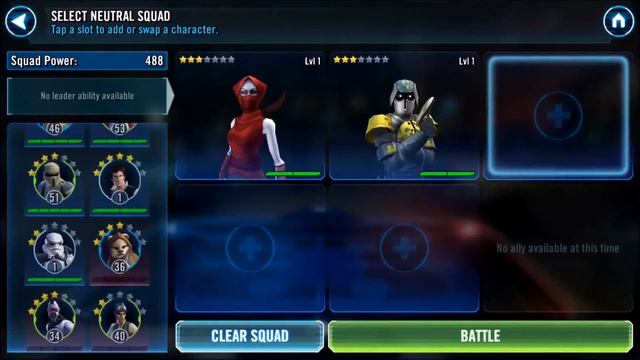 SWGoH: Using suicide squads to make node 12 easier - Dudarian смотреть онлайн