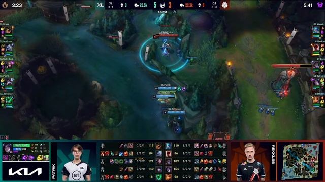 XL vs G2 | Неделя 4 День 1 | 2021 LEC Летний сплит | Excel vs. G2 Esports смотреть онлайн