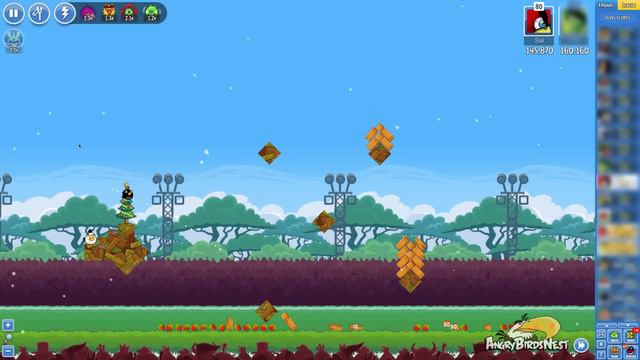 Angry Birds Friends Tournament Level 3 Week 151 Power Up Highscore Walkthrough смотреть онлайн