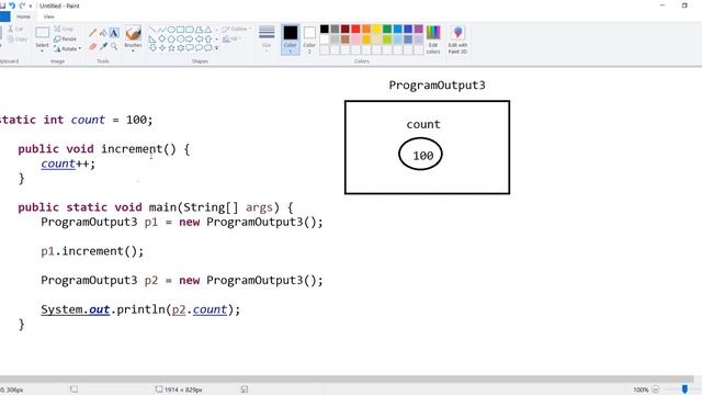 #3 Static And Non-Static Variables Output in Java | Programming Interview Question смотреть онлайн