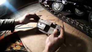 Как сделать натяжник  для мотобуксировщика ( мотособаки)