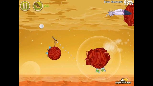 Angry Birds Space Red Planet 5-18 Space Eagle Walkthrough смотреть онлайн