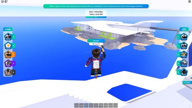 ROBLOX CRUISE SIMULATOR (i crashed lol) смотреть онлайн