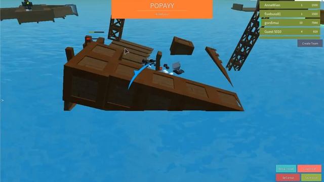 Играем в Роблокс! В режим Whatever Floats Your Boat смотреть онлайн