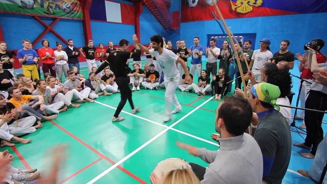 Saturday final roda part1. Precapoeirasia workshop 2016. Moscow смотреть онлайн