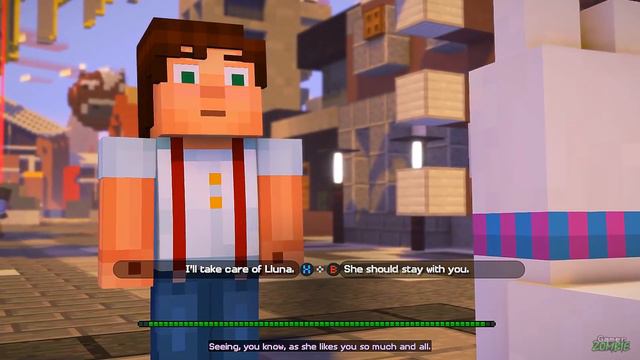 Lluna Stays with jesse vs Lluna Leaves with Stella (ALL CHOICES) Minecraft Story Mode Season 2 Ep 5 смотреть онлайн