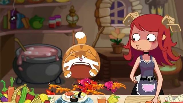 Devilish Cat. Чертовский Кот. Игры для девочек смотреть онлайн