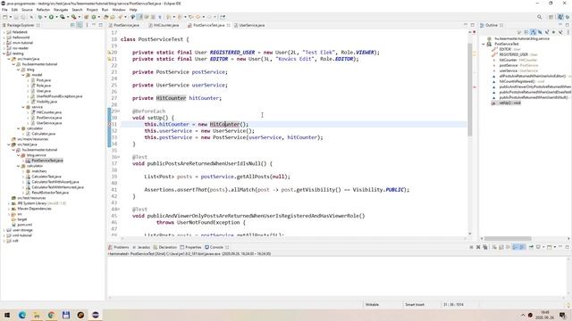 [Testing #6] Mockito mock-ok használata I. rész (stubbing) смотреть онлайн