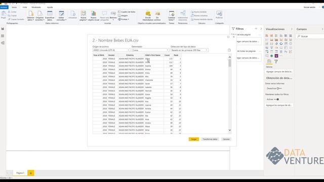 Conexión a Orígenes de Datos Con Power BI - Archivos CSV смотреть онлайн