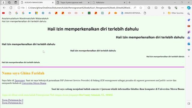 Pemrograman Web - Rangkuman Tugas Pertemuan 1 - 7 смотреть онлайн
