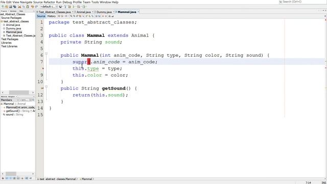 Abstract Classes In Java Part 2 смотреть онлайн