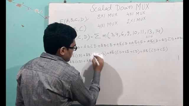 Implementation of boolean function using Scaled Down Multiplexer. смотреть онлайн