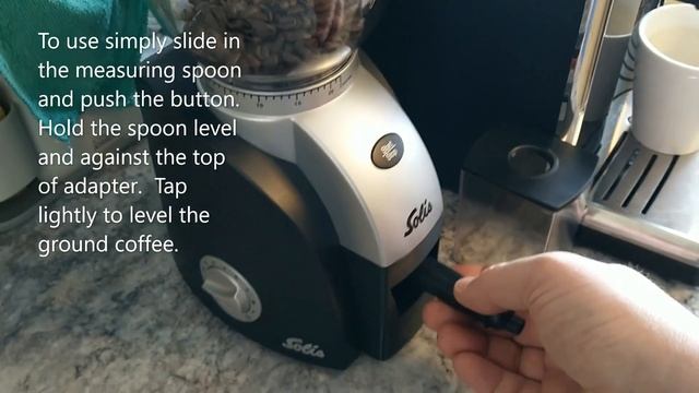Solis Scala adapter for Gaggia/Saeco Measuring Spoon смотреть онлайн