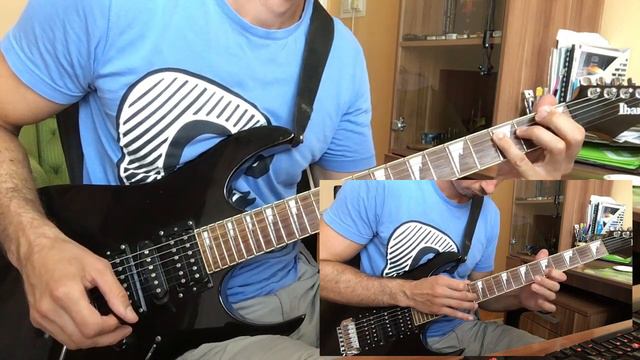 DISSONANCE - Insane Reality - Guitar Cover /w solo смотреть онлайн