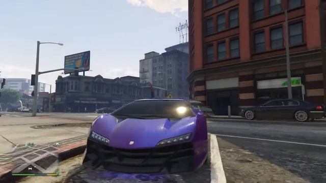 Grand Theft Auto V: Ultra Violet Zentorno! смотреть онлайн