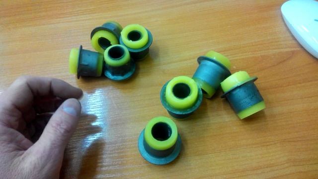 Сайлентблок рычага переднего нижнего ВАЗ 2101 2105 2106 2107 поліуретанові полиуретановые смотреть онлайн