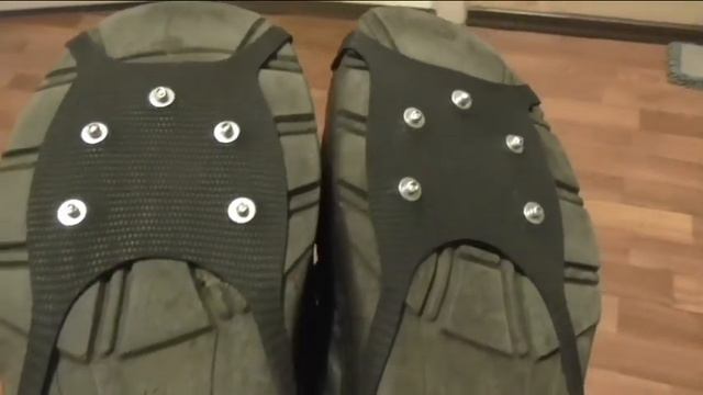 Насадки на обувь против гололеда зимой смотреть онлайн