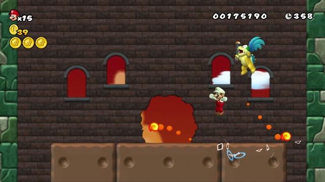 Newer Super Mario Bros. Wii - Summer Sun World 1(All Star Coins) смотреть онлайн