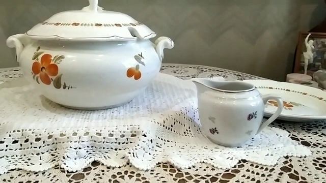 Куда поставлю десятую супницу? Сюрприз из Москвы. Старая посуда в обиходе. смотреть онлайн