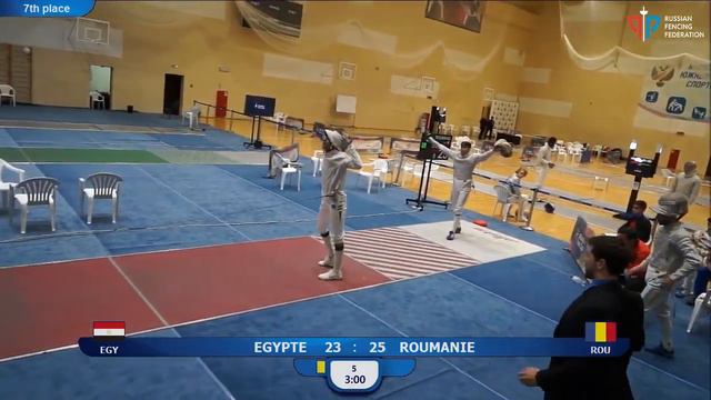 Black Sea Cup 2019, Team 7th place Romania - Egypt смотреть онлайн