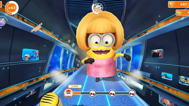Despicable Me / Minion Rush - Level 252 - Run 11000 meters in the Anti-Villain League смотреть онлайн