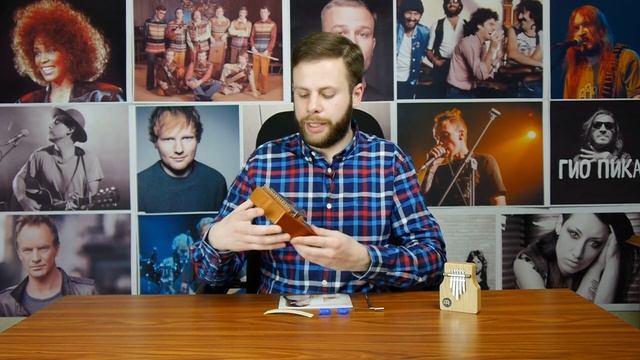 Калимба с Алиэкспресс (Aliexpress) 17 нот . Обзор и звучание инструмента смотреть онлайн