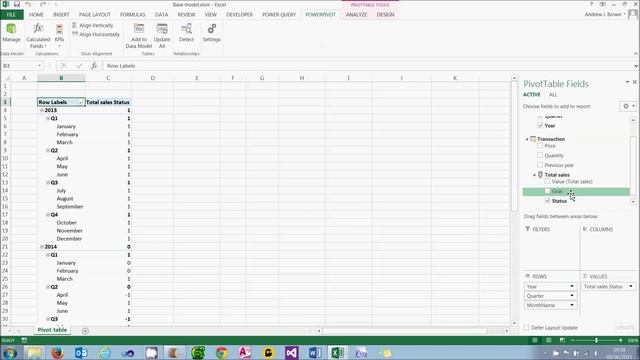 Excel 2013 Power BI Tools Part 15 - Key Performance Indicators (KPIs) смотреть онлайн