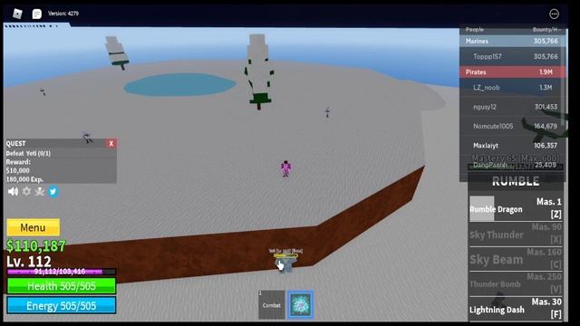 So I found an easy way to kill Yeti (boss of Frozen village) (Roblox BloxFruit).... смотреть онлайн