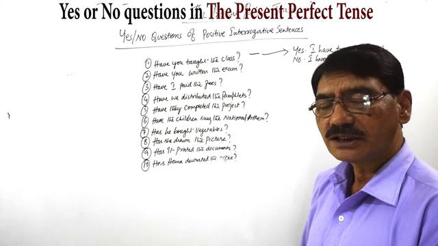 Yes or No questions in The Present Perfect Tense смотреть онлайн