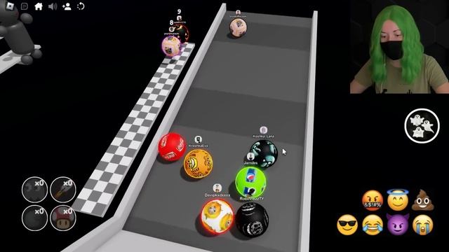 ЙОШИ РАСКИДАЛ ВСЕХ НА ГОНКАХ ШАРИКОВ! Roblox MARBLE RACER смотреть онлайн