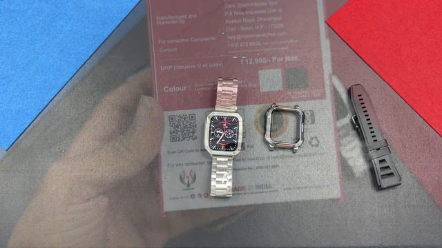 PA Maxima Max Pro Flash plus, FHD, Interchangeable Case, BT Calling, Active Crown Smartwatch смотреть онлайн