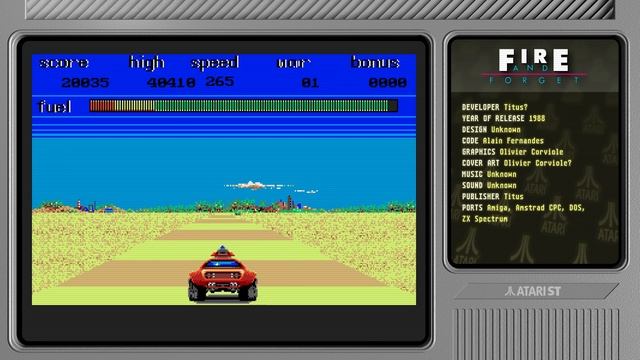 Fire and Forget - Quick Look - Atari ST смотреть онлайн