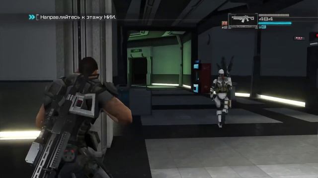 Binary Domain прохождение игры #9, Битва с Медузой, Направляемся к этажу НИИ смотреть онлайн
