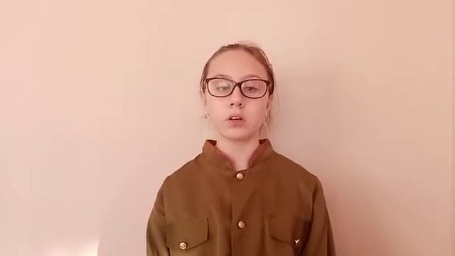 "Стихотворение про неизвестного солдата" - Рубова Дарья смотреть онлайн
