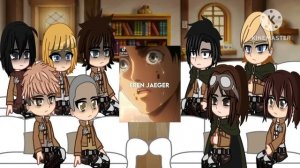 Past AOT reacts to future Eren  || AOT ||