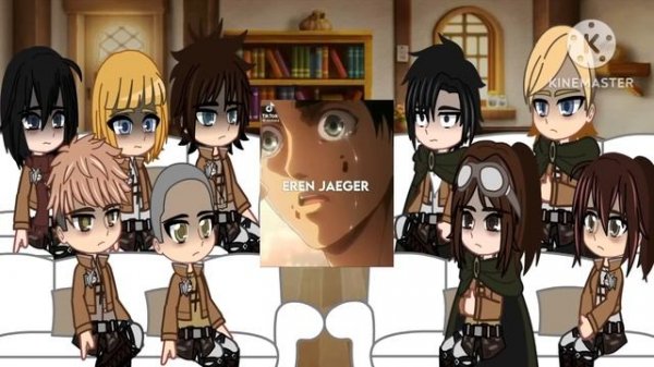 Past AOT reacts to future Eren || AOT ||