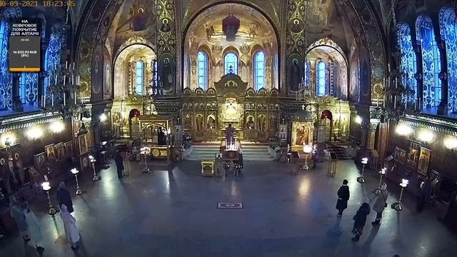 Память прп. Илариона старца Оптинского | Вечернее богослужение | 30.09.2021 г. смотреть онлайн